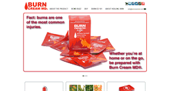 Desktop Screenshot of burncreammd.com